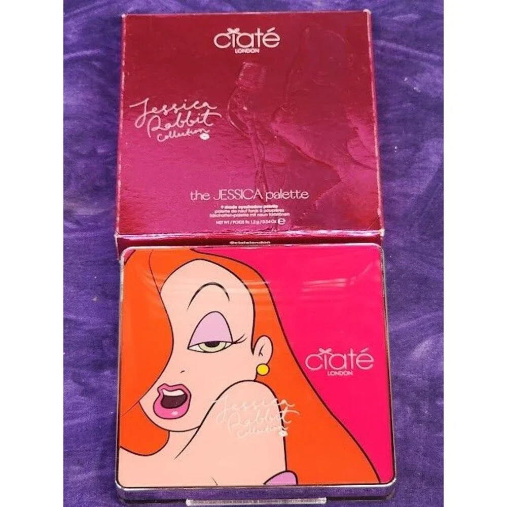 CIATE The Jessica Rabbit Collection 9 Shade Eyeshadow Palette Limited Edition